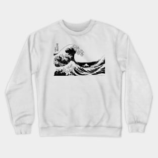 Retro Great Wave Off Kanagawa Crewneck Sweatshirt